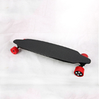 40KM/H Portable Electric Skateboard 8 Ply Maple High Speed Red Warning Taillights