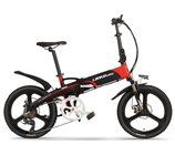 CE 20 Inch Foldable Electric Bike With Removable 48V 10AH L G Lithium Battery