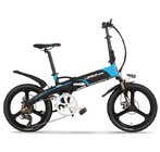 CE 20 Inch Foldable Electric Bike With Removable 48V 10AH L G Lithium Battery