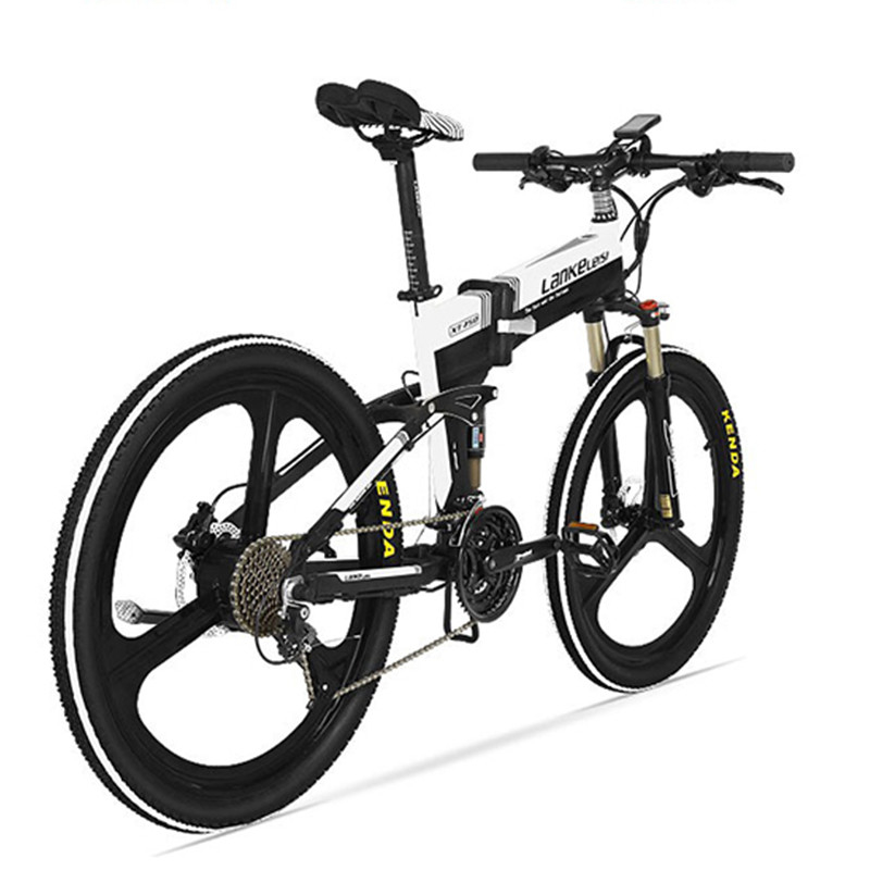 Smart Anti Slip 26 Inch Electric Bicycle Foldable Hidden Battery