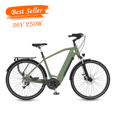 250 watowy 36v elektryczny rower miejski 27,5-calowy hydrauliczny hamulec tarczowy ze stopu aluminium