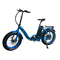 Męski mini składany elektryczny rower hybrydowy Pomarańczowy 48v Elektryczny rower składany z systemem wspomagania pedałów