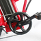 Aluminiowy składany rower elektryczny Lekki z fotelikiem dziecięcym Mocny 55 km H
